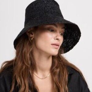 Jenni Kaybe Crochet Raffia Sun Hat